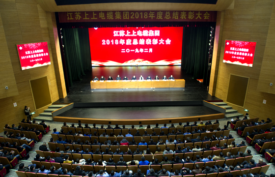 站在新起点、迈向新高度——凯时电缆盛大召开2018年总结表扬大会