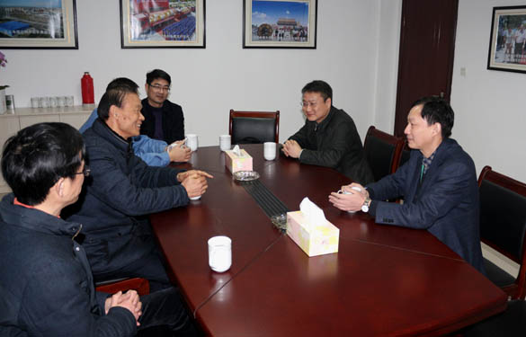 溧阳市地税局局长鞠嘹亮一行来凯时电缆走访