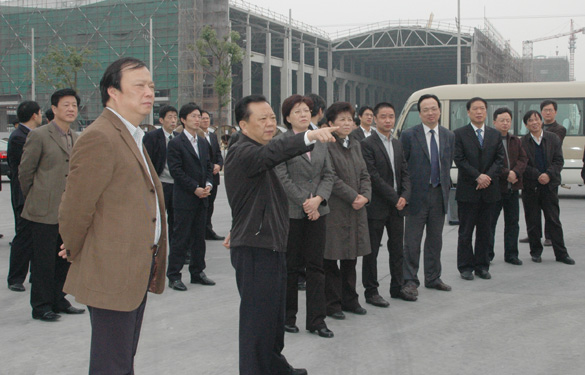 常州市市长王伟成一行来凯时集团督查特种及超高压电缆项目建设情形