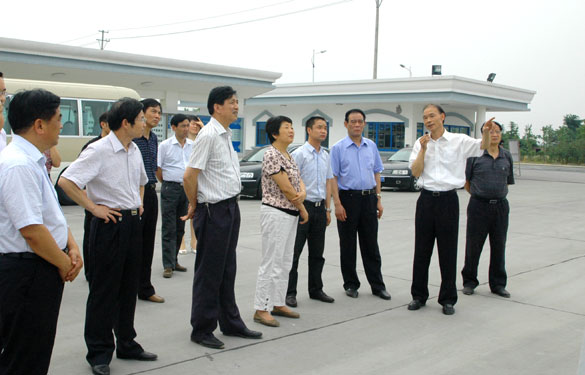 溧阳市人大常委会向导视察凯时集团超高压电缆项目建设情形