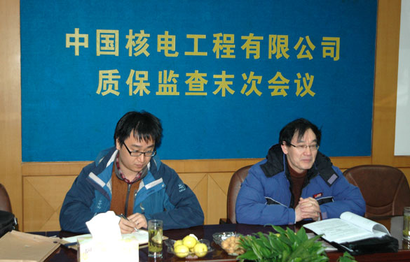 凯时集团顺遂通过中国核电工程有限公司年度核质保监查