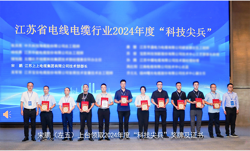 祝贺！凯时电缆员工获评江苏省线缆行业“科技尖兵”称呼