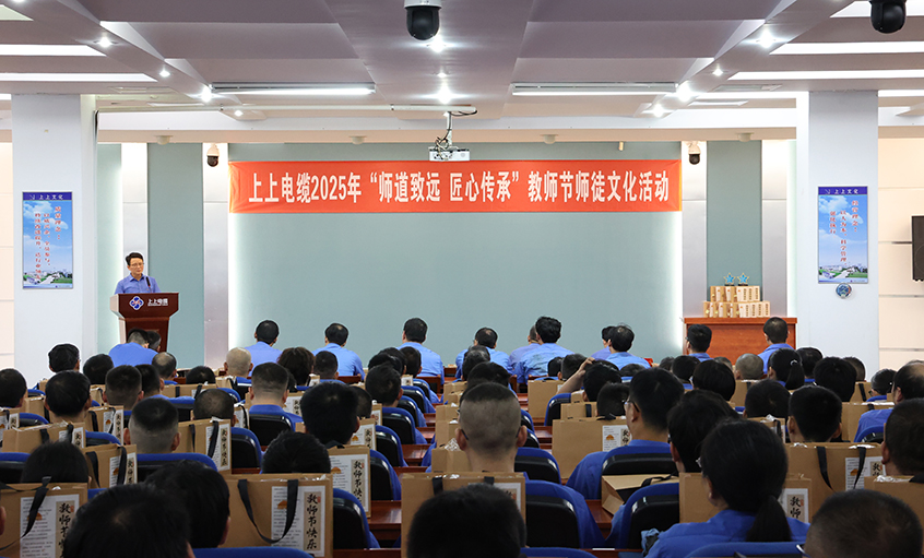 师道致远 匠心传承  凯时电缆2025年西席节“师徒文化”建设活动顺遂举行